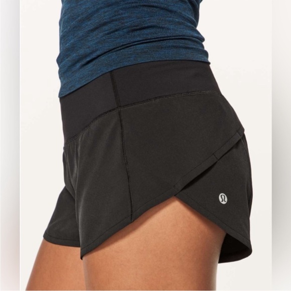 lululemon athletica Pants - Lululemon Speed Up Short Black Size 6 Reg